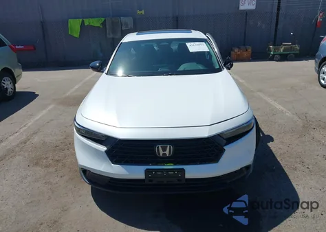 2025 Honda Accord Hybrid Sport z USA, uszkodzony, nr VIN 1HGCY2F57SA033080